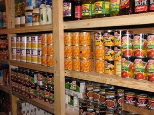 Urban Survival food storage--column system