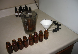 Herbal Medicine Decanting-Tinctures