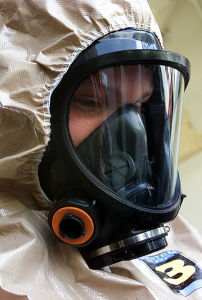 Pandemic USMC protective clothing