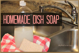 Herbal Cleaning Homemade-Dish-Soap