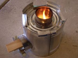 Tin Cans & Survival stove